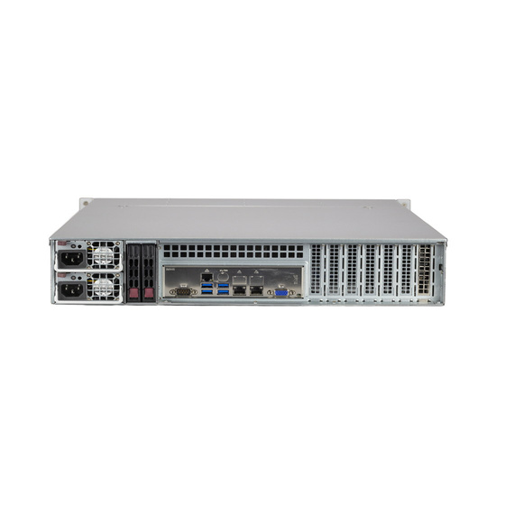 Supermicro SuperServer 620P-ACR12H 2U DP LGA4189 max. 4TB 5xPCIe 4.0 12x3,5 SAS 12G HW-RAID (4x U.2 NVMe opt.) M.2 2x10GbE 2x1200W