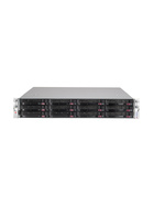 Supermicro SuperServer 620P-ACR12H 2U DP LGA4189 max. 4TB 5xPCIe 4.0 12x3,5" SAS 12G HW-RAID (4x U.2 NVMe opt.) M.2 2x10GbE 2x1200W