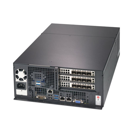 Supermicro SuperServer IoT E403-9P-FN2T Box-PC UP LGA3674 max. 1,5TB 3xPCIe M.2 2x10GbE 600W