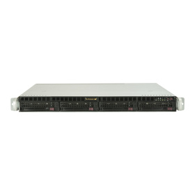 Supermicro CSE-813MFTQC-350CB2 1U Chassis 4x3,5" 350W