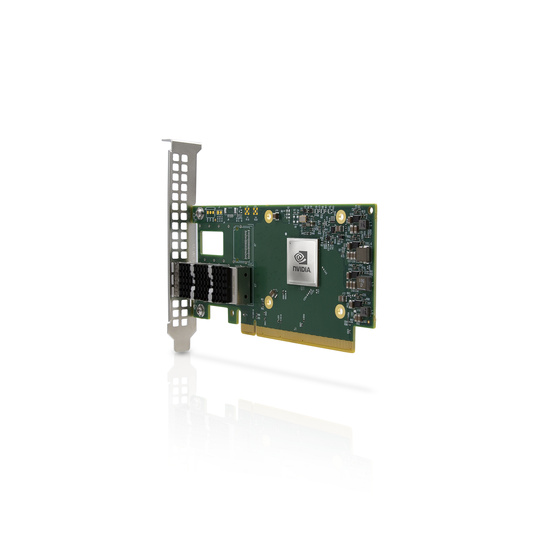 NVIDIA MCX623105AC-VDAT ConnectX-6 Dx 200G Single-Port PCIe Server NIC 1x QSFP56 w/ RDMA PCIe 4.0