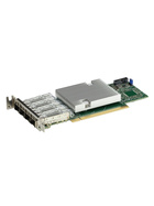 Supermicro AOC-S25GC-i4S 25G Quad Port PCIe 4.0 x16 Server NIC 4x SFP28 w/ iWARP RDMA