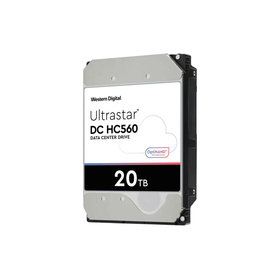 WD Ultrastar DC HC560 3,5" SAS 12Gb/s 20TB 7.2k 512MB 24x7