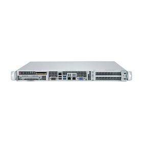Supermicro CSE-515-505 1U Chassis max. 4x2,5" Front I/O Short STD WIO 500W