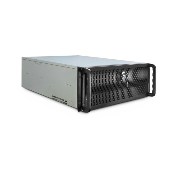 Inter-Tech 4U-4129L 4U Chassis 10x3,5 3x5,25 o. PSU