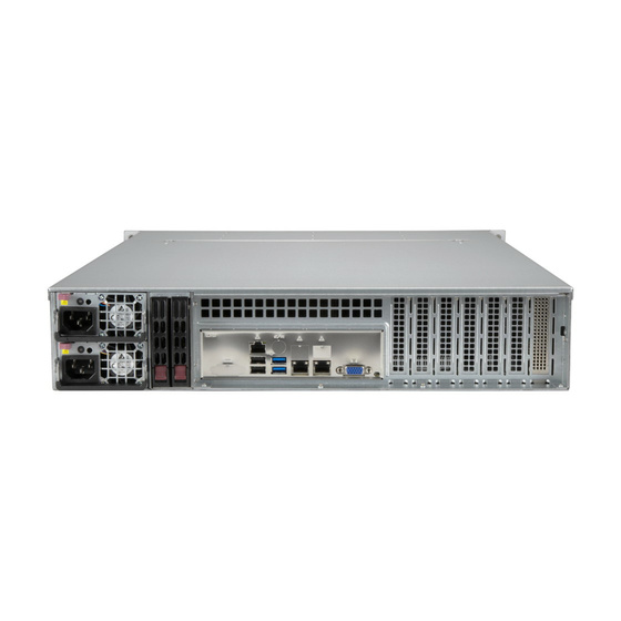 Supermicro CSE-826BAC12-R802LPB 2U Chassis 12xU.2 NVMe 2x800W