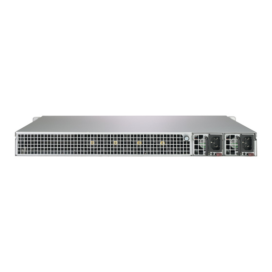 Supermicro CSE-515-350 1U Chassis max. 4x2,5 Front I/O Short STD WIO 350W