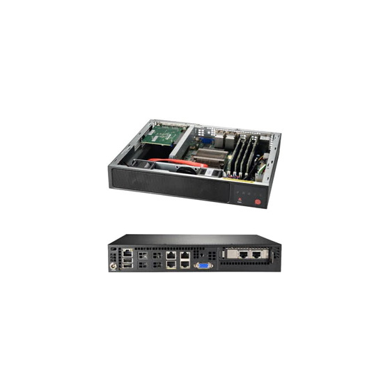 Supermicro Server E300-9A-8C 8-Core 8GB ECC 256GB NVMe 4xGbE IPMI pfSense OPNsense compatible