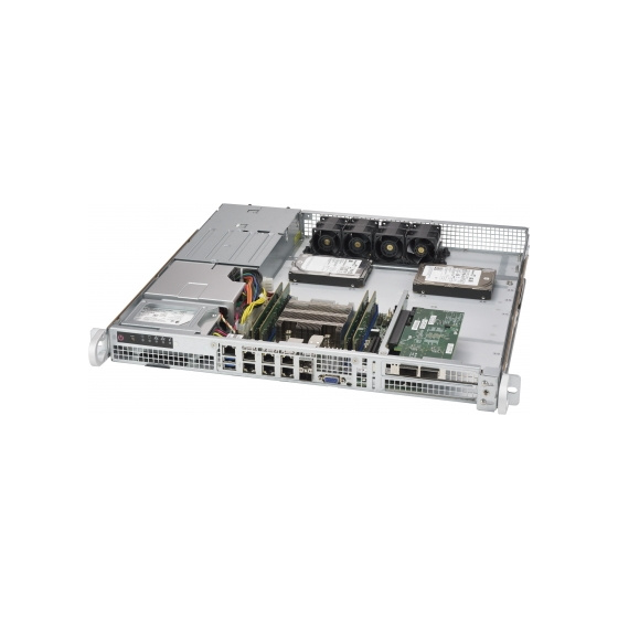 Supermicro Server 1019D-FRN8TP 8-Core 32GB ECC 512GB NVMe 4x10G 4xGbE 2x400W pfSense OPNsense compatible