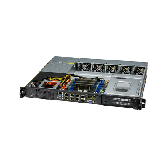 Supermicro SuperServer SYS-110D-8C-FRDN8TP IoT 1U 8-Core D-2733NT max. 512GB 4xGbE 2x25G SFP28 2x10GbE 1xPCIe 2x2,5 1xM.2 IPMI 2x600W
