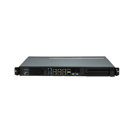 Supermicro SuperServer SYS-110D-4C-FRDN8TP IoT 1U 4-Core D-2712T max. 256GB 4xGbE 2x25G 2x10GbE 1x PCIe M.2 IPMI