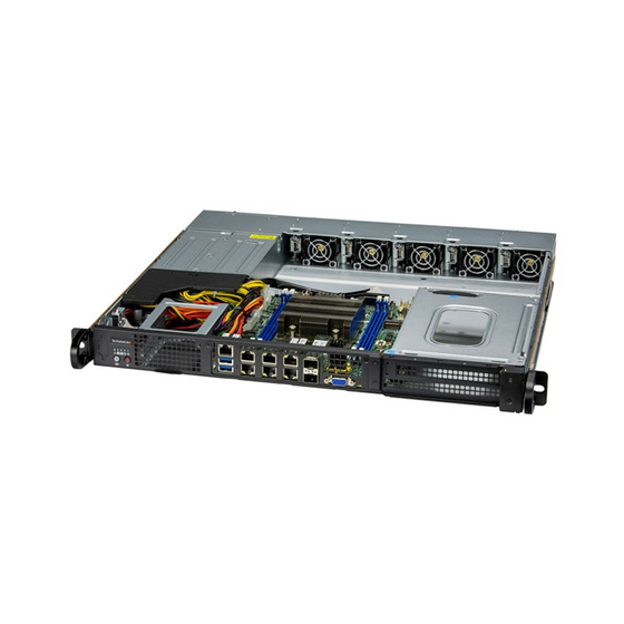 Supermicro SuperServer SYS-110D-20C-FRDN8TP IoT 1U 20-Core D-2796NT max. 512GB 4xGbE 2x25G SFP28 2x10GbE 1xPCIe 2x2,5 1xM.2 IPMI 2x600W