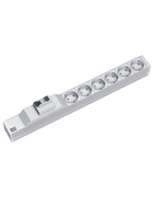 BACHMANN 19" Steckdosenleiste 6-fach Schuko mit FI-Schalter