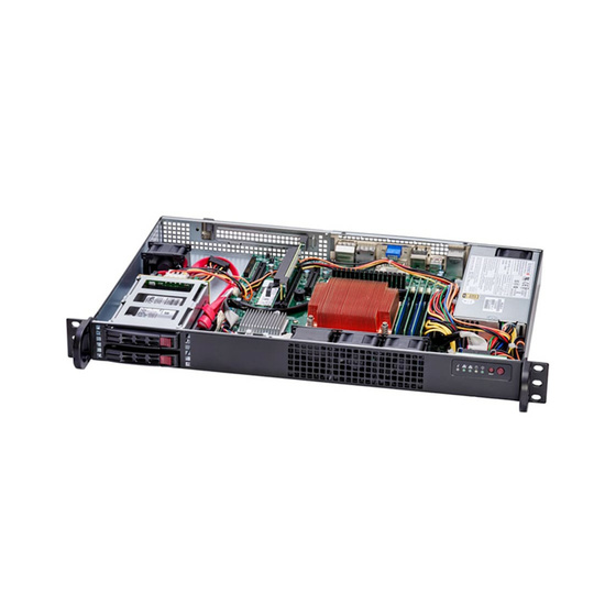 Supermicro SuperServer SYS-111AD-HN2 IoT 1U LGA1700 max. 128GB 2x2.5GbE 1xPCIe 1xM.2 TPM HDMI 2xDP 4xCOM IPMI 200W
