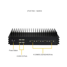 Supermicro SuperServer SYS-E302-12E IoT Box 4-Core x6425E max. 32GB 4xGbE 1x2,5" 2xM.2 TPM 4xCOM fanless