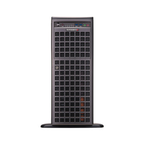Supermicro SuperWorkstation SYS-741GE-TNRT Tower DP LGA4677 max. 4TB 7xPCIe 5.0 2x10GbE 8x3,5" 2xM.2 IPMI 2x2000W