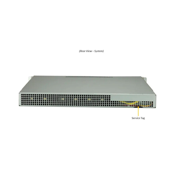Supermicro SuperServer SYS-111E-FDWTR 1U UP LGA4677 max. 2TB 3xPCIe 5.0 2x2,5 1xM.2 2x10GbE IPMI 2x600W