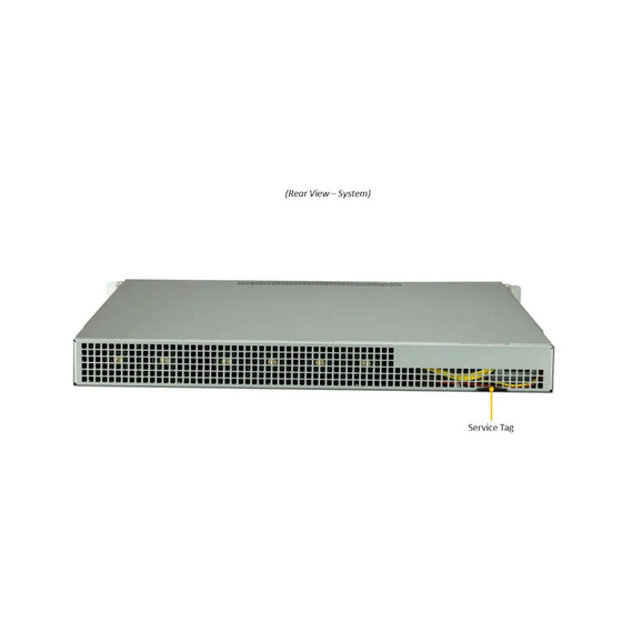 Supermicro SuperServer SYS-111E-FWTR 1U UP LGA4677 max. 2TB 3xPCIe 5.0 2x2,5 1xM.2 2x10GbE IPMI 2x800W