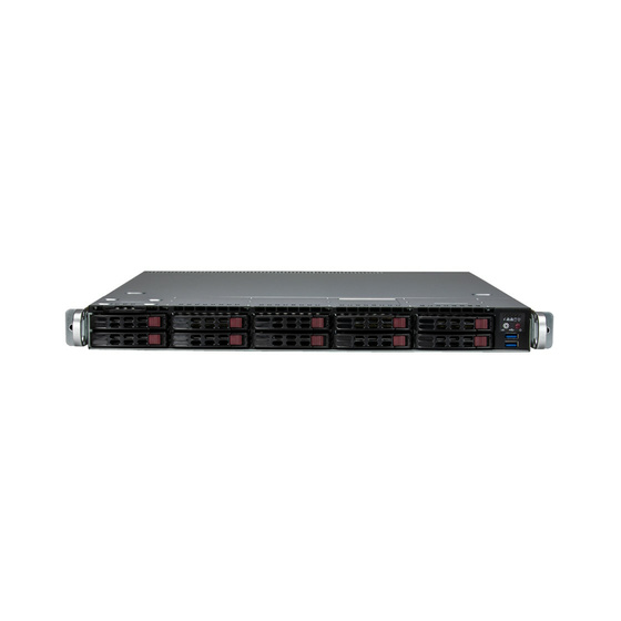 Supermicro SuperServer SYS-111E-WR 1U UP LGA4677 max. 2TB 3x PCIe 5.0 10x2,5 2xM.2 2xGbE IPMI 2x860W