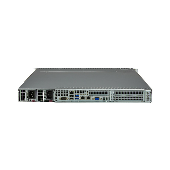 Supermicro SuperServer SYS-511E-WR 1U UP LGA4677 max. 2TB 3xPCIe 5.0 4x3,5 1xM.2 2xGbE IPMI 2x860W