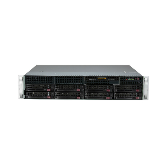 Supermicro SuperServer SYS-521E-WR 2U UP LGA4677 max. 2TB 4xPCIe 5.0 8x3,5 1xM.2 2xGbE IPMI 2x1000W