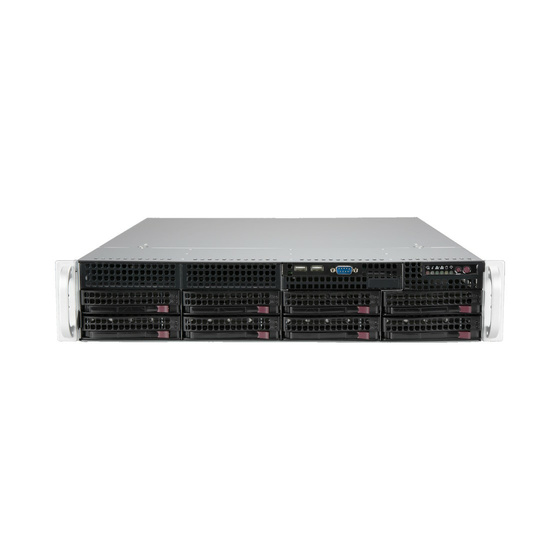 Supermicro SuperServer SYS-621P-TRT 2U DP LGA4677 max. 4TB 6xPCIe 5.0 8x3,5 2xM.2 2x10GbE IPMI 2x1200W