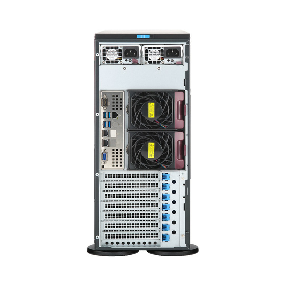 Supermicro SuperServer SYS-741P-TRT 4U DP LGA4677 max. 4TB 6xPCIe 5.0 8x3,5 2xM.2 NIC options IPMI 2x1200W