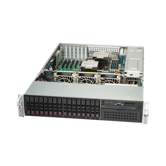 Supermicro SuperServer SYS-221P-C9R 2U DP LGA4677 max. 4TB 5xPCIe 5.0 16x2,5 2xM.2 2xGbE IPMI 2x1200W