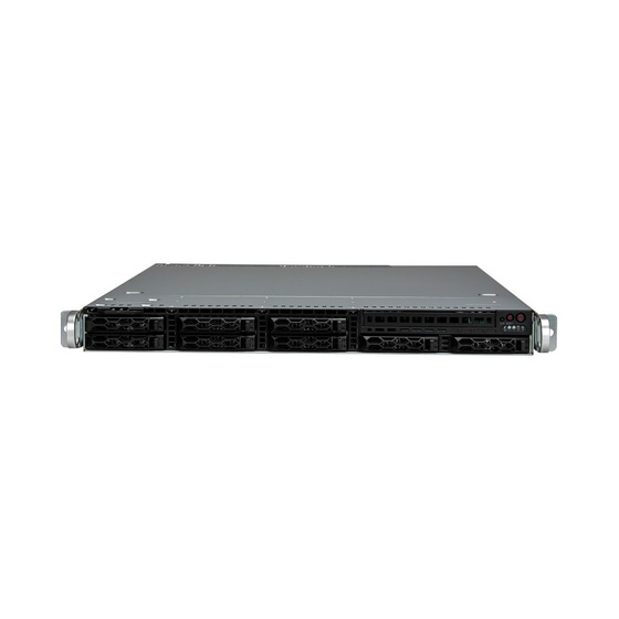 Supermicro SuperServer SYS-121C-TN2R 1U DP LGA4677 max. 4TB 2xPCIe 5.0 8x2,5 2xM.2 NIC options IPMI 2x860W