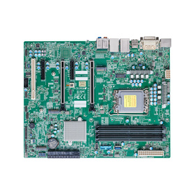 Supermicro X13SAE max. 192GB 4xPCIe 5.0/3.0 1xPCIe 32-bit 1x1GbE 1x2.5GbE 3xM.2 8xSATA UP LGA-1700 ATX