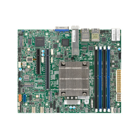 Supermicro X12SDV-8C-SP6F max. 256GB 2xPCIe 4.0 4x1GbE 2x25G SFP28 3xM.2 2xU.2 2xSATA (up to 10xSATA) IPMI w/ Intel Xeon D-1736NT 15MB / 8x 2.7GHz / 8T / 67W Flex-ATX
