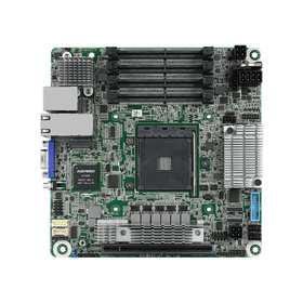 ASRock X570D4I-2T max. 128GB 1xPCIe 4.0 2x10GbE 1xM.2 2xU.2 (up to 8xSATA) IPMI UP AM4 mini-ITX