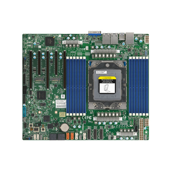 Supermicro H13SSL-N max. 3TB 5xPCIe 5.0 2x1GbE 2xM.2 6xU.3 8xSATA (up to 16xSATA) IPMI UP SP5 ATX