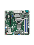 ASRock E3C256D4U-2L2T max. 128GB 3xPCIe 4.0/3.0 2x1GbE 2x10GbE 2xM.2 8xSATA IPMI UP LGA-1200 mATX