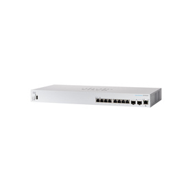 Cisco 350 CBS350-8XT 8-Port 8x 10G RJ-45 + 2x 10G SFP+ (shared)