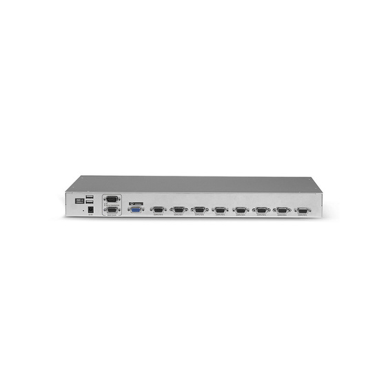 Lindy 1HE Rackmount KVM-Switch Combo 8-Port VGA USB