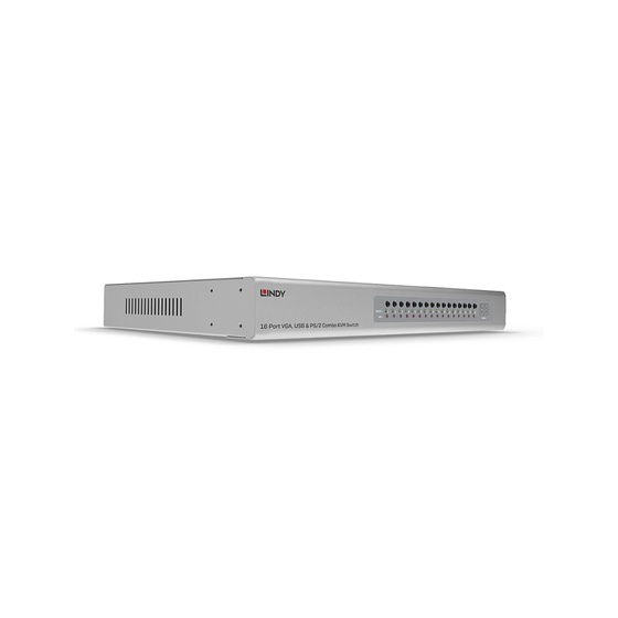 Lindy 1HE Rackmount KVM-Switch Combo 16-Port VGA USB