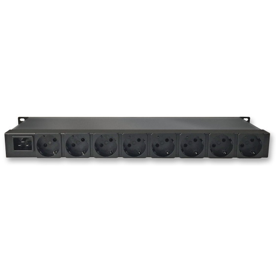 GUDE 8031-3 PDU Switched 1HE 230V/16A 8xSchuko Out 1xC20 In