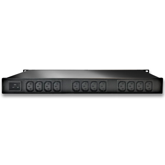 GUDE 8041-1 PDU Switched 1HE 230V/16A 12xC13 Out 1xC20 In