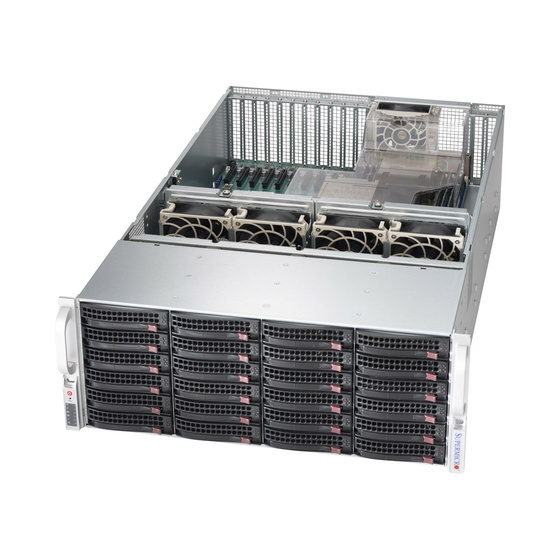 Supermicro CSE-846XE1C-R1K23B 4U Chassis 24x3,5 2x2,5 2x1200W