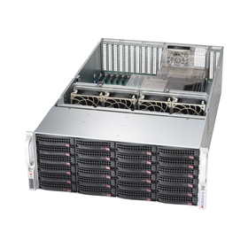 Supermicro CSE-846XE1C-R1K23B 4U Chassis 24x3,5" 2x2,5" 2x1200W
