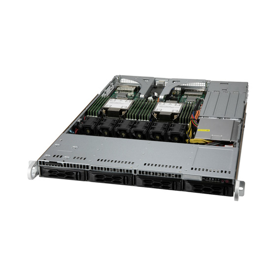 Supermicro CSE-LA15TQC-R860AW 1U Chassis 4x3,5/2,5 2x860W