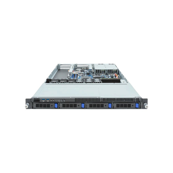 Gigabyte R133-C10-AAA1 1U UP AM5 max. 128GB 1xPCIe 5.0 1xPCIe 4.0 4x3,5 1xM.2 2xGbE IPMI 2x550W