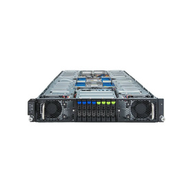 Gigabyte G293-Z41-AAP1 rev. 3.x 2U DP SP5 max. 6TB 8xPCIe 5.0 8x2,5" 2x10GbE IPMI 2x3000W