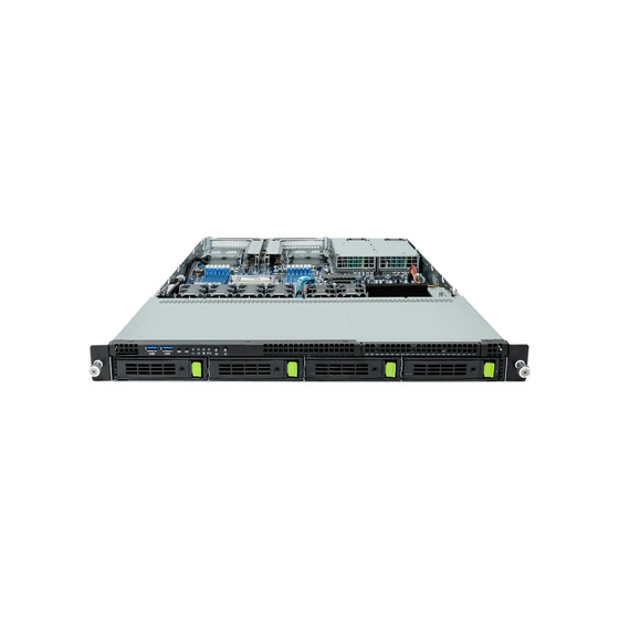 Gigabyte R163-Z30-AAB1 1U UP SP5 max. 3TB 2xPCIe 5.0 4x3,5 1xM.2 1xGbE IPMI 2x800W