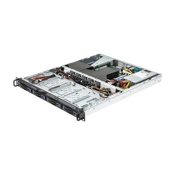 ASRock 1U4LW-X570 1U UP AM4 max. 128GB 1xPCIe 4.0 4x3,5 3x2,5 2xM.2 2xGbE IPMI 1x400W