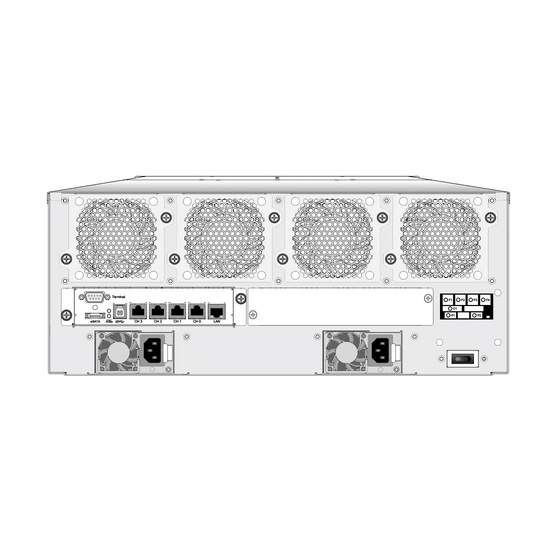 Areca ARC-7324MS-HR4 4U 3,5 24-Bay 4xGbE/eSATA/USB3-to-SATA 6Gb/s RAID System