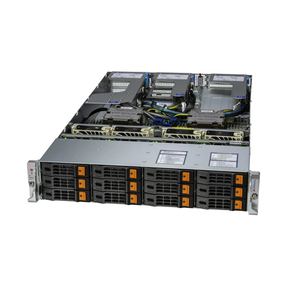Supermicro A+ Server AS-2025HS-TNR 2U DP SP5 max. 6TB 8xPCIe 5.0 12x3,5 SATA/NVMe5 2xM.2 NIC options IPMI 2x1600W