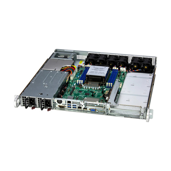 Supermicro A+ Server AS-1115S-FWTRT 1U UP SP6 max. 768GB 3xPCIe 5.0 2x2,5 SATA/NVMe5 2xM.2 2x10GbE IPMI 2x800W