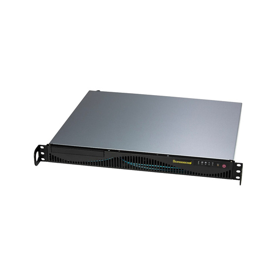 Supermicro SuperServer SYS-511R-ML 1U UP LGA1700 max. 128GB 1xPCIe 5.0 2x3,5 SATA 2xM.2 2xGbE IPMI 350W
